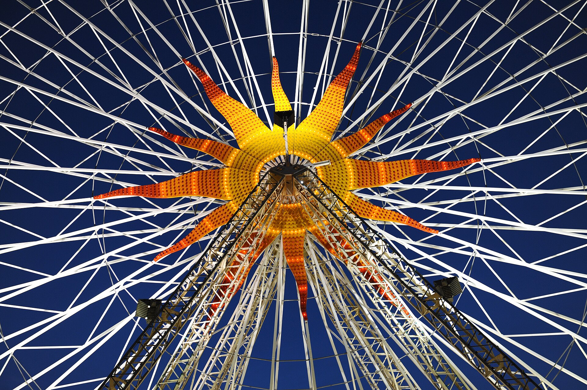 Ferris Wheel at Night